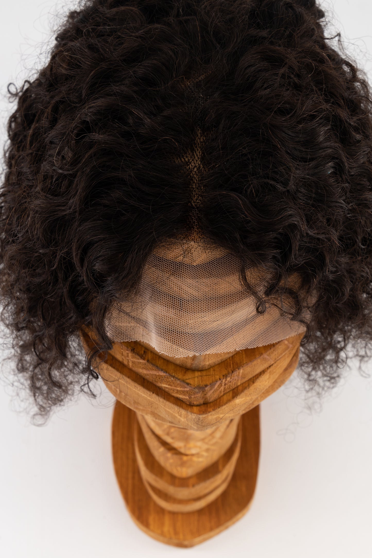 Curly Goddess: Peruvian 13x4 Front Lace Wig